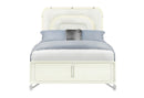 Lyra - Queen Bed With LED - Beige
