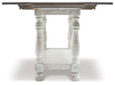 Havalance - Flip Top Sofa Table - Gray / White