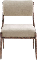 Bastille - Upholstered Dining Side Chair (Set of 2) - Bronze Frame