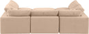 Comfy - 6 Piece Velvet Sectional