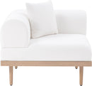 Laguna - Resilient Water Resistant Fabric Upholstered Outdoor Patio Modular Corner Chair