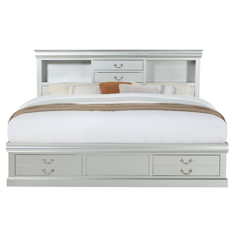 Louis Philippe III - Bed w/Storage
