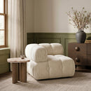 Orin - Velvet Performance Fabric Upholstered Modular Corner Chair