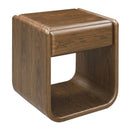 Lanza - End Table With Drawer - Dark Walnut