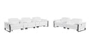 1246 - Modular Power Reclining Dual Console Sofa And Console Loveseat Set With Power Headrests