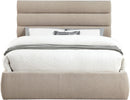 Adam - Linen Fabric Bed With 52" Headboard