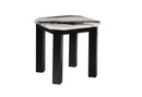 T06 - Coffee Table With 2 End Tables - Black / White