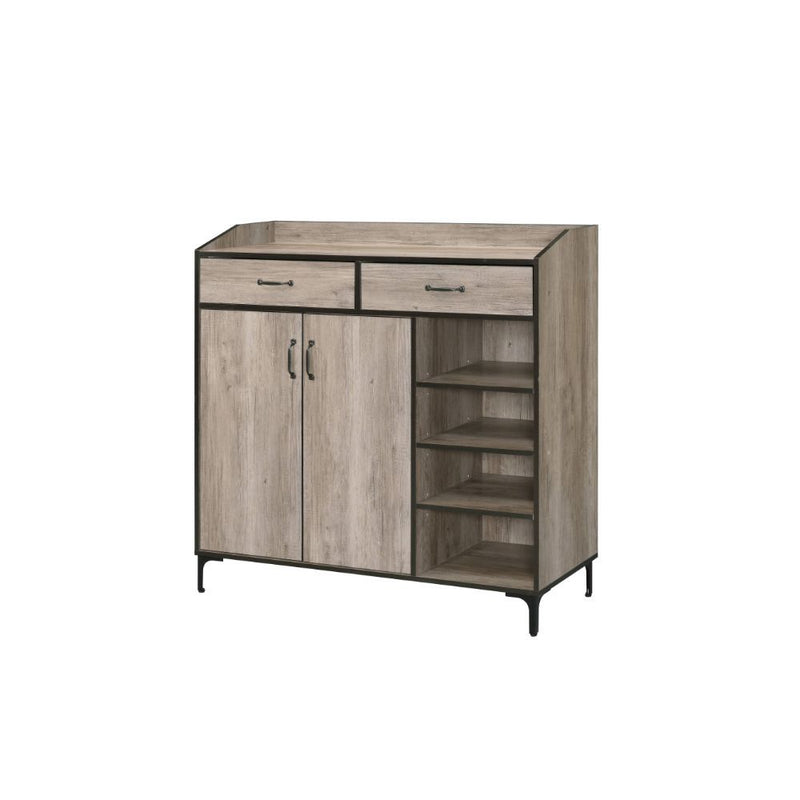 Pavati - 48" Shoe Cabinet - Rustic Gray Oak