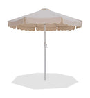 Amalfi - Patio Umbrella - White Pole