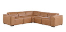 1224 - 5-Piece L-Shaped Sectional Sofa In With 3 Power Recliners & Power Headrests