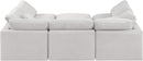 Indulge - Velvet 6 Piece Modular Sectional