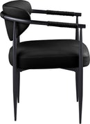 Virella - faux Leather Upholstered Dining Chair (Set of 2) - Black Base