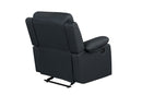 U6026 - Glider Recliner With LED - Black