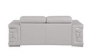 296 - Genuine Leather Loveseat