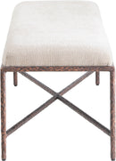 Valley - Bench With Bronze Frame