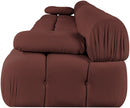 Orin - Velvet 5 Piece Modular Armless Sofa