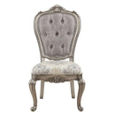 Ariadne - Side Chair (Set of 2) - Velvet & Antique Platinum