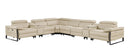 1246 - 8-Piece L-Shaped Modular Power Reclining Sectional With 3 Power Recliners And Power Headrests