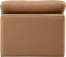 Indulge - Faux Leather Armless Chair