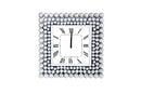 Boffa - Geometric Pattern Trim Wall Clock - Mirrored