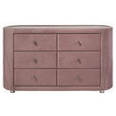 Salonia - Dresser - Pink Velvet