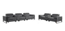 1246 - Modular Power Reclining Dual Console Sofa And Console Loveseat Set With Power Headrests