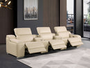 1116 - 5-Piece Modular Power Reclining Sofa In With 3 Power Recliners & Power Headrests