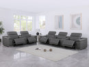 9762 - 8-Piece Modular Power Reclining Sofa And Console Loveseat Set With