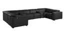 1224 - 8-Piece U-Shaped Sectional Sofa In With 2 Power Recliners & Power Headrests