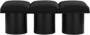 Pavilion - 3 Piece Modular Bench With Black Base