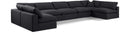 Comfy - 7 Piece Linen Modular Armless Sectional