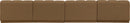 Modari - Sectional - Brown