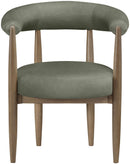 Sable - Vegan Leather Upholstered Dining Chair (Set of 2) - Brown Base