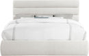 Adam - Linen Fabric Bed With 52" Headboard