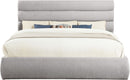 Adam - Boucle Fabric Bed With 52" Headboard