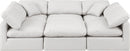 Indulge - Faux Leather 6 Piece Modular Sectional