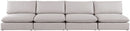 Mackenzie - Modular Sofa Armless - 4 Seats