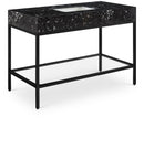 Marmo - Engineered Marble Bathroom Vanity With Black Base