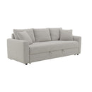 Connie - Sofa With Sleeper - Gray Boucle