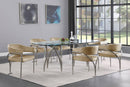 Madelyn - Dining Chair (Set of 2) - Brushed Chrome