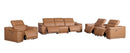 9762 - 7-Piece Modular Power Reclining Sofa, Loveseat And Chair Set With 5 Power Recliners In