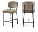 Zarelle - Performance Fabric Upholstered Counter Stool (Set of 2)