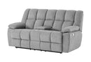 U6000 - Console Reclining Loveseat - Smoke