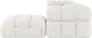 Orin - Fabric Velvet 5 Piece Modular Sectional