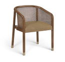Sylvan - Vegan Leather Dining Chair (Set of 2) - Brown Frame