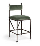 Monarch - Velvet Counter Stool (Set of 2)