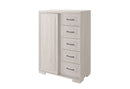 Clara - Sliding Door Chest - Beige