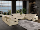 1126 - 10-Piece U-Shaped Sectional Sofa In With 4 Power Recliners & Power Headrests