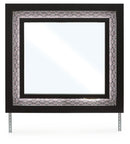 Brizmore - Bedroom Mirror - Black