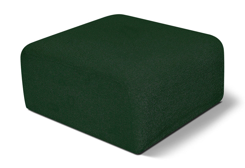 Arc - Boucle Fabric Ottoman